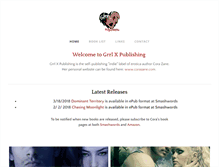 Tablet Screenshot of grrlxpublishing.com